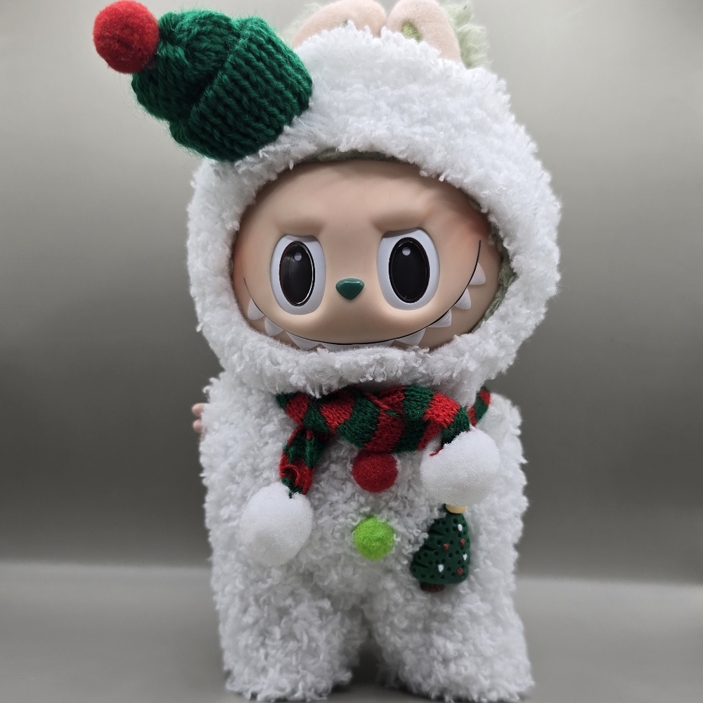 Labubu Clothes - The Monsters - Christmas Snowman Outfit ⛄
